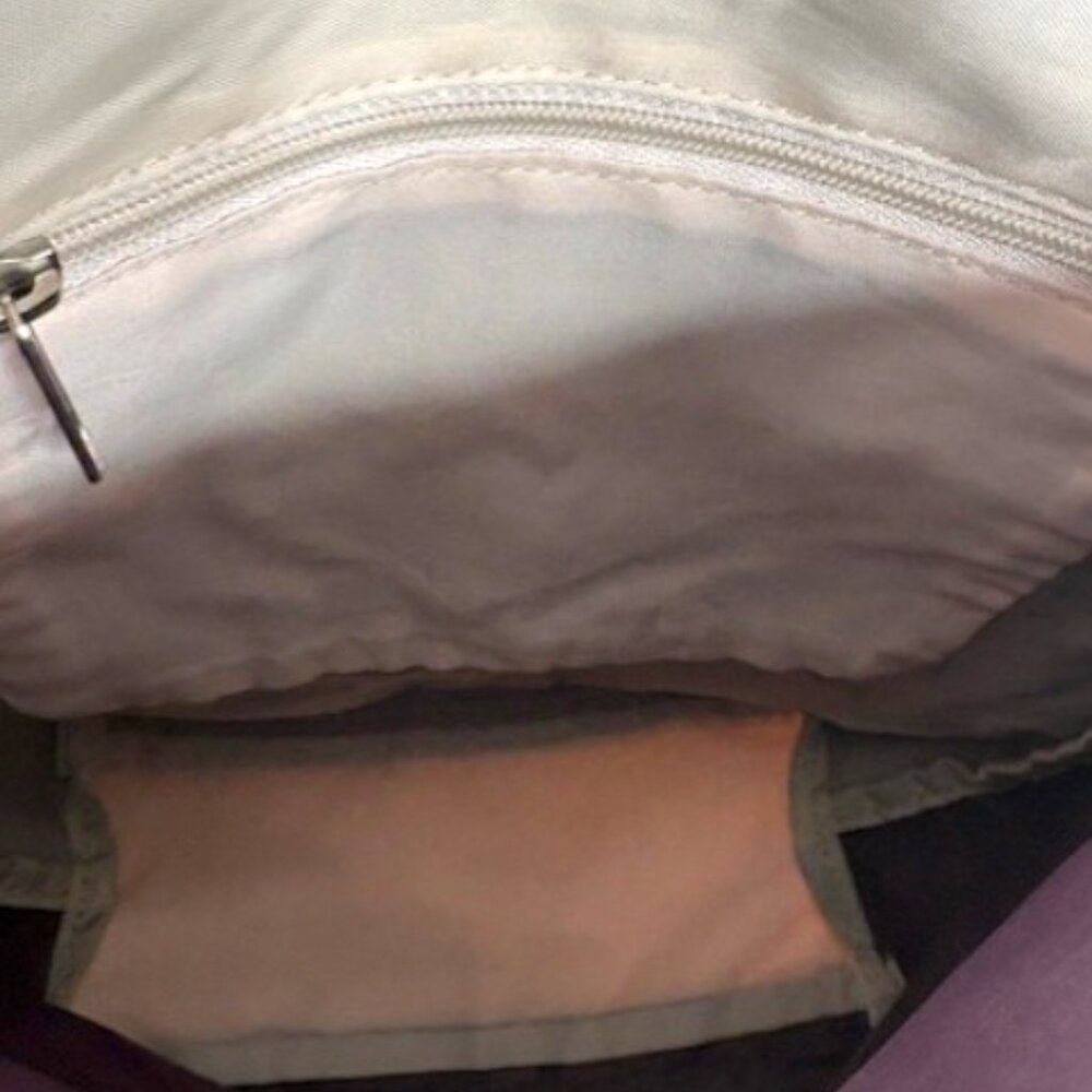 Nike 100% Nylon Crossbody Bag - Purple/White - 9" x 6.5" x 3" - Picture 7 of 8